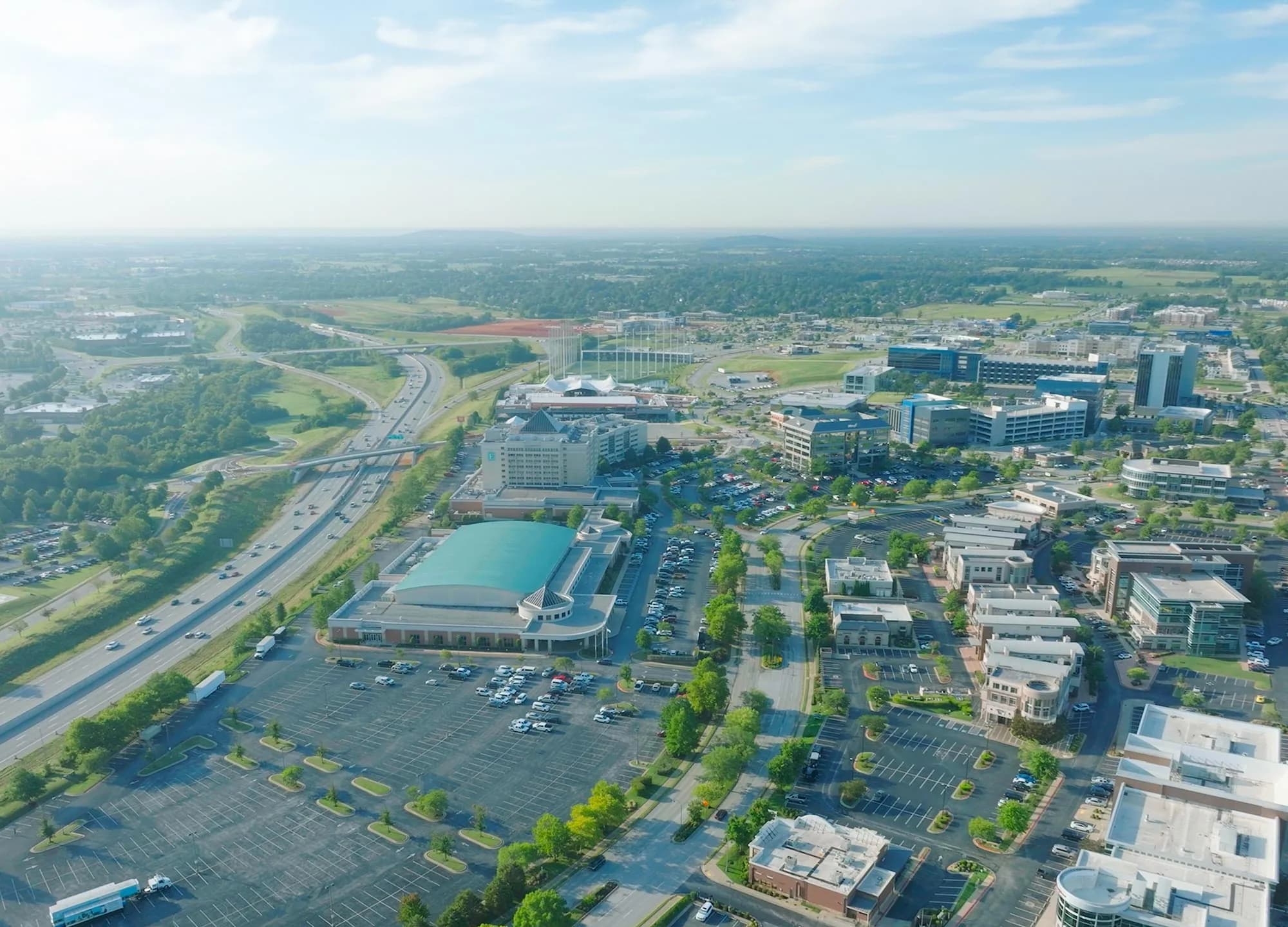 Rogers, Arkansas Skyline - Commercial Real Estate